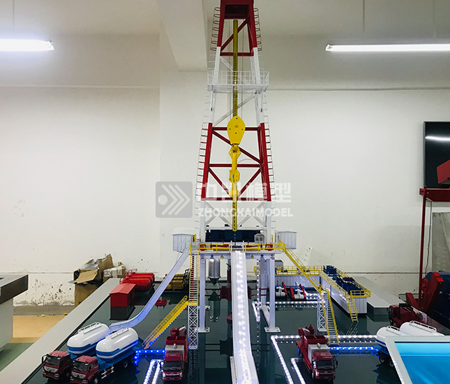 鉆井平臺仿真模型
